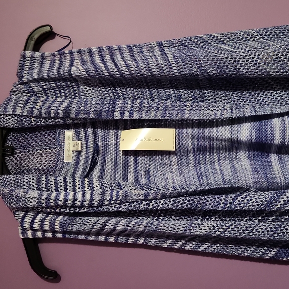 New Women's Junior's Sleeveless Open Front Cardigan - Picture 2 of 6